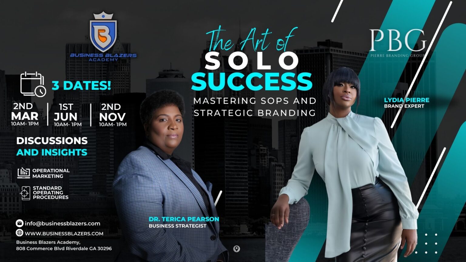 Art of Solo Success | Session 2: Strategic Branding Flyer